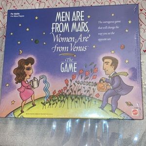 Board GAME for ADULTS: Men Are From Mars, Women Are From Venus, NIB